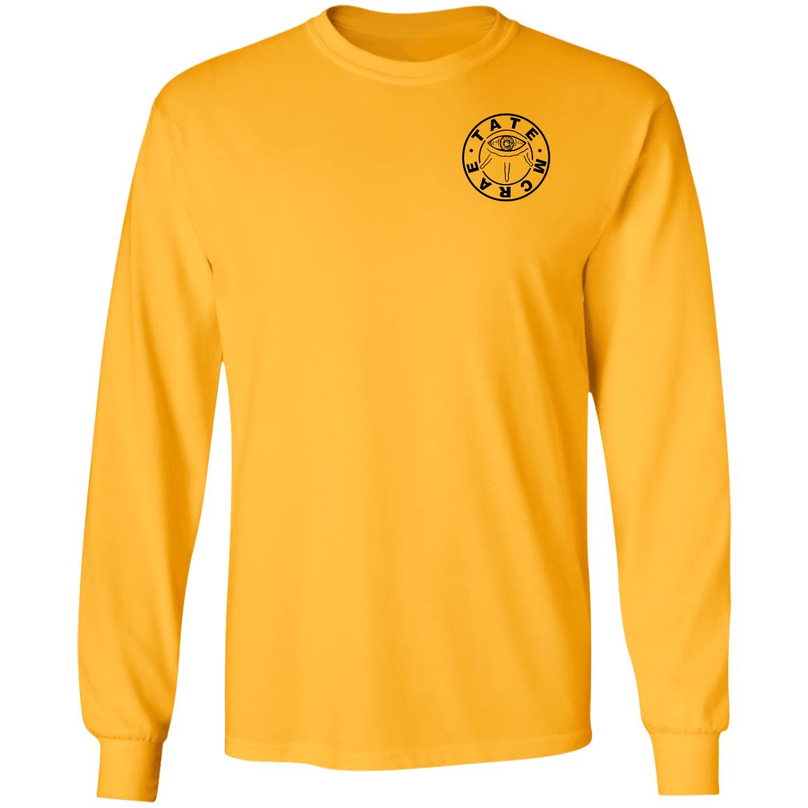 Tate Mcrae Merch Eye Long Sleeve Yellow Tate Mcrae Merch Eye Long Sleeve Yellow