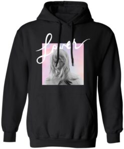 Taylor Swift Merch Black Hoodie With Album Cover Design Taylor Swift Merch Black Hoodie With Album Cover Design