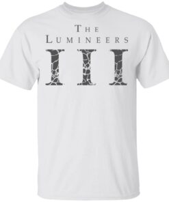 The Lumineers Merch Crracked Marble III Short Sleeve Tee The Lumineers Merch Crracked Marble III Short Sleeve Tee