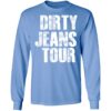 The Morning Toast Merch Blue Dirty Jeans Tour Crewneck