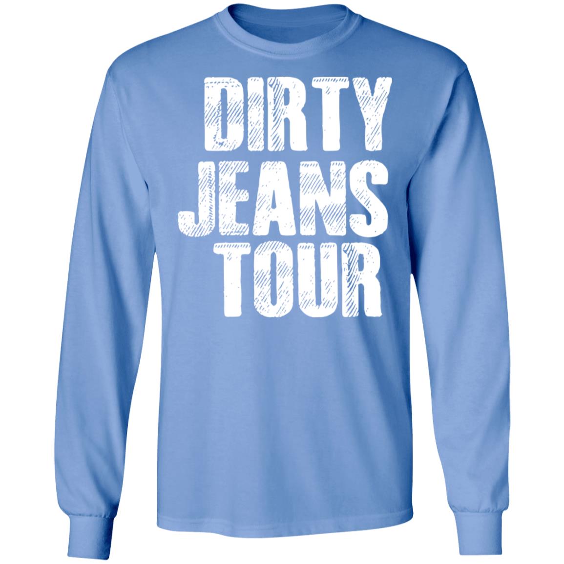 The Morning Toast Merch Blue Dirty Jeans Tour Crewneck The Morning Toast Merch Blue Dirty Jeans Tour Crewneck