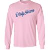 The Morning Toast Merch Pink Dirty Jeans Crewneck