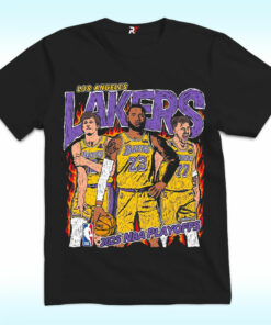 2025 NBA Playoffs Lakers Trio Shirt 2025 NBA Playoffs Lakers Trio Shirt