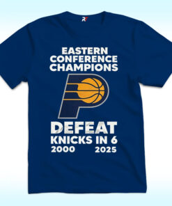25 Years, Indiana Pacers Eastern Conference Champions Defeat Knicks In 6 2000 2025 Shirt 25 Years, Indiana Pacers Eastern Conference Champions Defeat Knicks In 6 2000 2025 Shirt