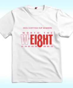 Aberdeen FC Scottish Cup Winners 2025 Shirt, Worth The Weight, Celebrate 2025 Win vs Celtic Aberdeen FC Scottish Cup Winners 2025 Shirt, Worth The Weight, Celebrate 2025 Win vs Celtic