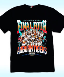 Auburn Tigers Final Four 2025 Men’s Basketball NIL Shirt Auburn Tigers Final Four 2025 Men’s Basketball NIL Shirt