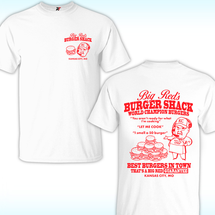 Big Red's Burger Shack Shirt Kansas City World Champion Burger Big Red's Burger Shack Shirt Kansas City World Champion Burger