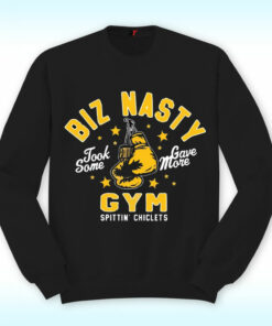 Biz Nasty Took Some Gave More Gym Spittin’ Chiclets T Shirt Biz Nasty Took Some Gave More Gym Spittin’ Chiclets T Shirt