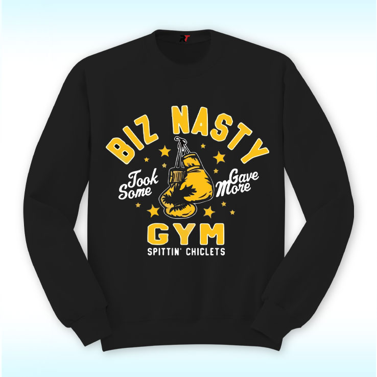 Biz Nasty Took Some Gave More Gym Spittin’ Chiclets T Shirt Biz Nasty Took Some Gave More Gym Spittin’ Chiclets T Shirt