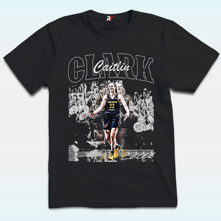Caitlin Clark Shirt With Signature, Indiana Basketball Caitlin Clark Shirt With Signature, Indiana Basketball