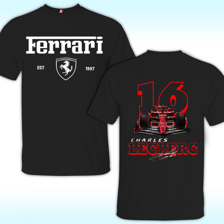 Charles Leclerc Formula One Shirt Charles Leclerc Formula One Shirt