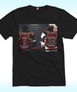 Chicago Basketball GOAT Shirt, Michael Jordan And Derrick Rose Chicago Basketball GOAT Shirt, Michael Jordan And Derrick Rose