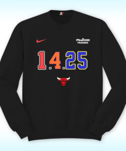 Chicago Bulls 1 4 25 Warmups Sweatshirt Chicago Bulls 1 4 25 Warmups Sweatshirt