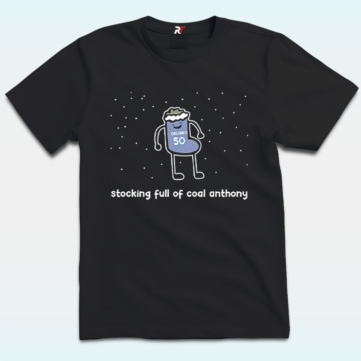 Cole Anthony Stocking Full Of Coal Anthony Shirt Cole Anthony Stocking Full Of Coal Anthony Shirt