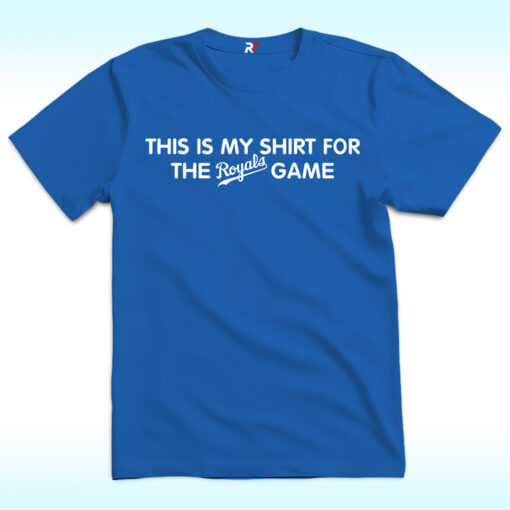 Creed Humphrey This Is My Shirt For The Royals Game Shirt