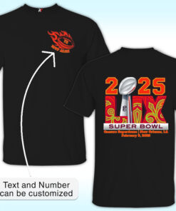 Custom Super Bowl LIX 2025 Shirt Custom Super Bowl LIX 2025 Shirt