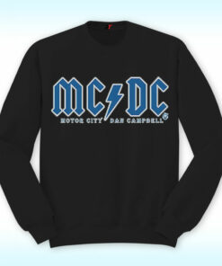 Detroit Lions MCDC T Shirt, Motor City And Dan Campbell Detroit Lions MCDC T Shirt, Motor City And Dan Campbell