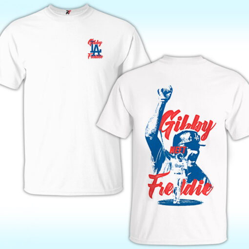 Dodgers Gibby Meet Freddie Championship Shirt