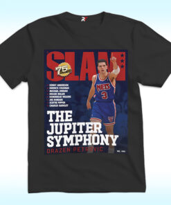 Drazen Petrovic The Jupiter Symphony Slam Cover Shirt Drazen Petrovic The Jupiter Symphony Slam Cover Shirt