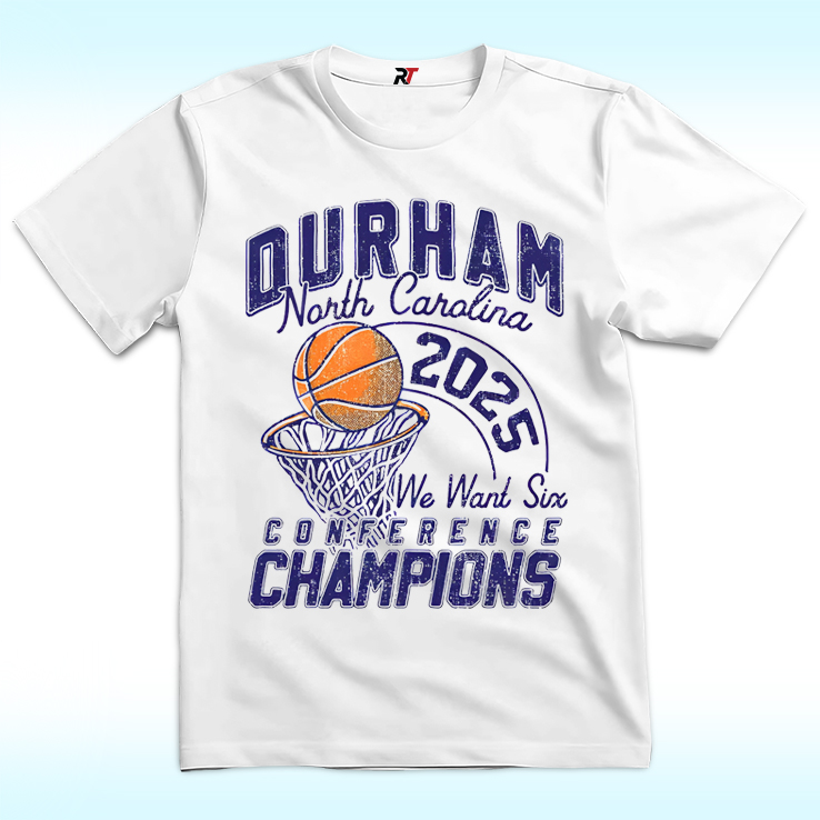 Durham North Carolina 2025 Conference Champions Shirt Durham North Carolina 2025 Conference Champions Shirt