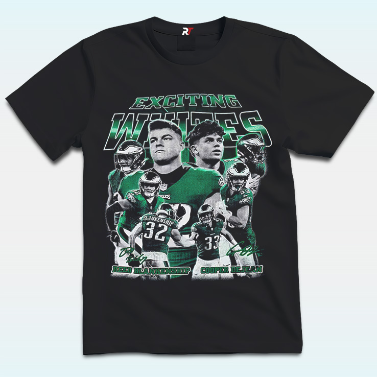 Exciting Whites Eagles T Shirt, Blankenship And DeJean Exciting Whites Eagles T Shirt, Blankenship And DeJean