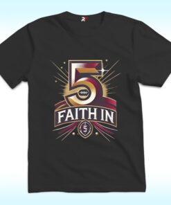 Faith In 5 Washington Commanders Jayden Daniels Shirt Faith In 5 Washington Commanders Jayden Daniels Shirt