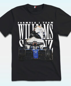Formula 1 Team Carlos Sainz Williams F1 Shirt Formula 1 Team Carlos Sainz Williams F1 Shirt