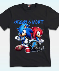 Gibbs And Mont Sonic And Knuckles Shirt Gibbs And Mont Sonic And Knuckles Shirt