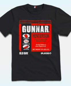 Gunnar Henderson Old Bay Can Shirt Gunnar Henderson Old Bay Can Shirt