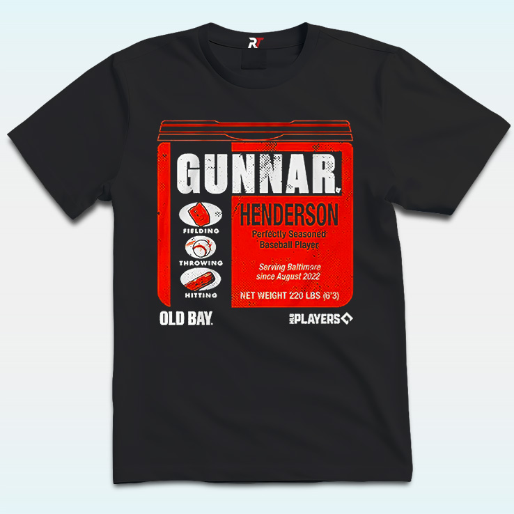 Gunnar Henderson Old Bay Can Shirt Gunnar Henderson Old Bay Can Shirt