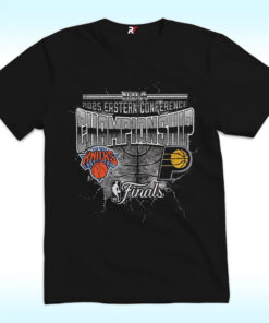 Indiana Pacers 2025 Conference Finals Matchup vs Knicks Shirt Indiana Pacers 2025 Conference Finals Matchup vs Knicks Shirt