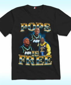 Indy Pops Is Free Shirt, Indiana Pacers Indy Pops Is Free Shirt, Indiana Pacers
