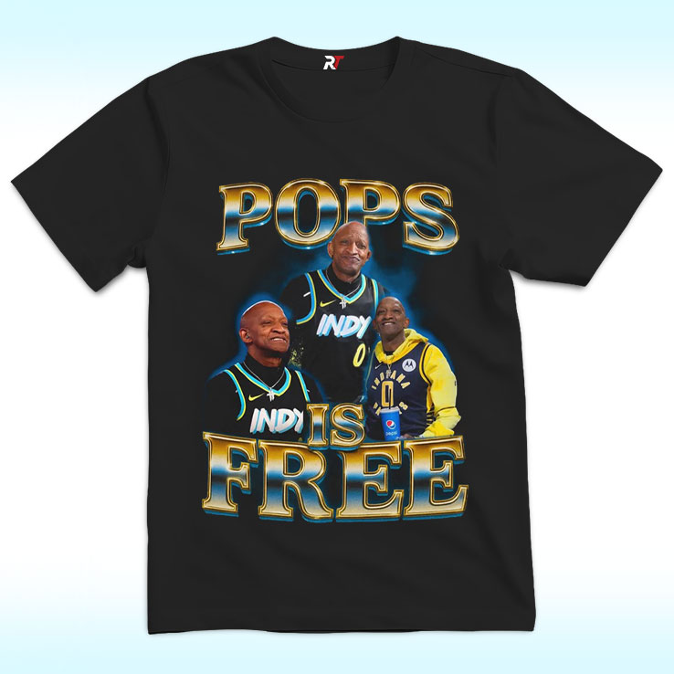 Indy Pops Is Free Shirt, Indiana Pacers Indy Pops Is Free Shirt, Indiana Pacers