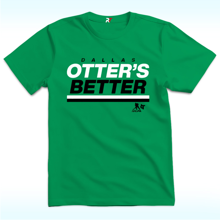 Jake Oettinger Otter’s Better Dallas Hockey Shirt Jake Oettinger Otter’s Better Dallas Hockey Shirt
