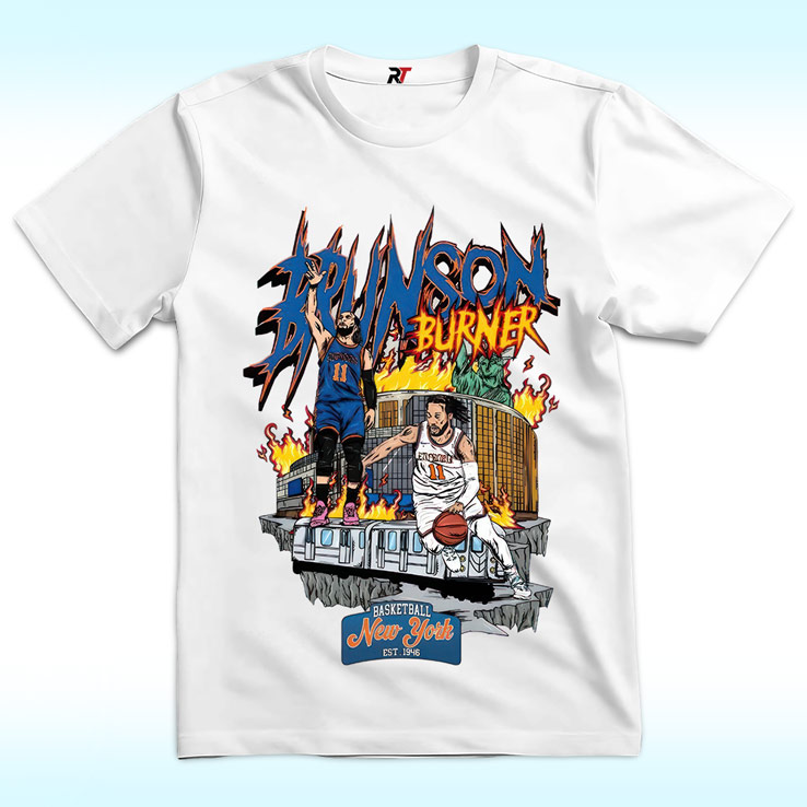 Jalen Brunson Burner New York Knicks EST 1946 Shirt Jalen Brunson Burner New York Knicks EST 1946 Shirt
