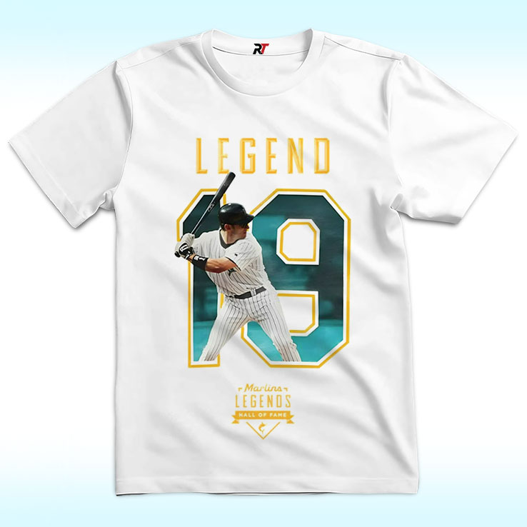 Legend Jeff Conine 19 Miami Marlin Shirt Legend Jeff Conine 19 Miami Marlin Shirt