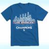 Los Angeles Baseball Champions Team 2024 Shirt, Skyline City