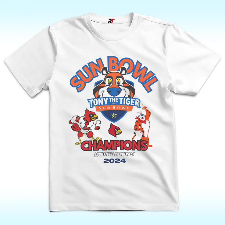 Louisville Cardinals Sun Bowl Champions Shirt Louisville Cardinals Sun Bowl Champions Shirt