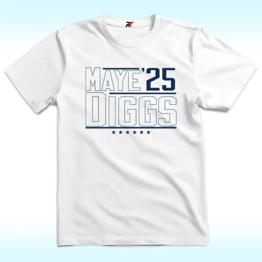 Maye 25 Diggs New England Patriots Shirt