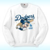 Mickey Mouse Dodgers 1958 Baseball Shirt