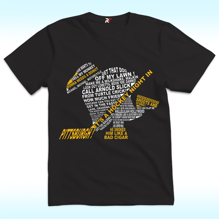 Mike Lange Penguins Shirt Mike Lange Penguins Shirt