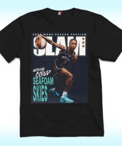 Natasha Cloud New York Liberty Shirt, Seafoam Skies Magazine SLAM 256 Cover 2025 WNBA Season Natasha Cloud New York Liberty Shirt, Seafoam Skies Magazine SLAM 256 Cover 2025 WNBA Season