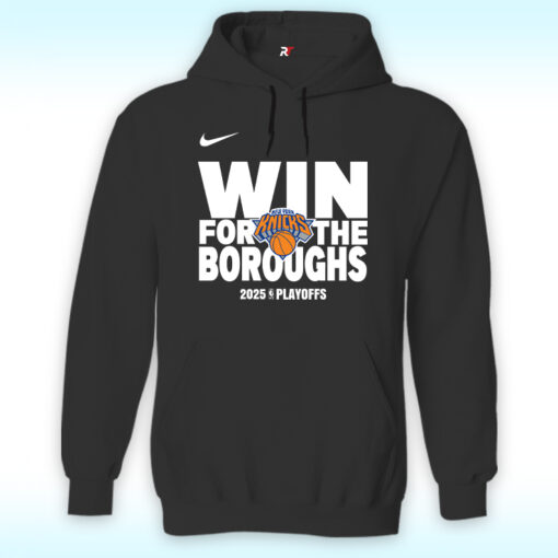 New York Knicks Win For The Boroughs Shirt, NBA Playoffs 2025
