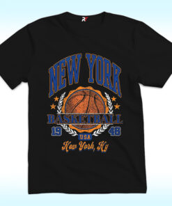 New York Knics Basketball EST 1946 Shirt For Fan New York Knics Basketball EST 1946 Shirt For Fan