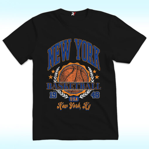 New York Knics Basketball EST 1946 Shirt For Fan