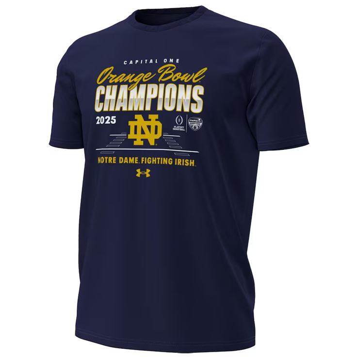Notre Dame College Football Playoff 2025 Orange Bowl Champions Shirt Notre Dame College Football Playoff 2025 Orange Bowl Champions Shirt