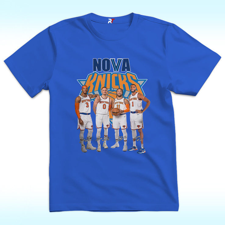 Nova Knicks Jalen Brunson Josh Hart Mikal Bridges Shirt Nova Knicks Jalen Brunson Josh Hart Mikal Bridges Shirt