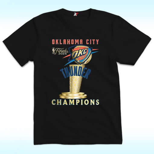 Oklahoma City Thunder 2025 Finals Champions Shirt
