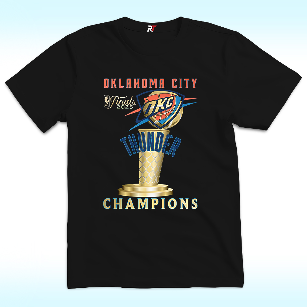Oklahoma City Thunder 2025 Finals Champions Shirt Oklahoma City Thunder 2025 Finals Champions Shirt