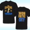 Oklahoma Thunder Champion NBA 2025, Won For The City Shirt